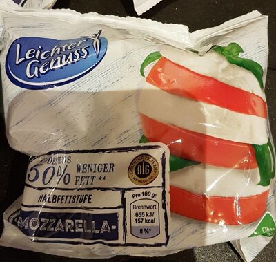 Leichter Genuss Mozzarella