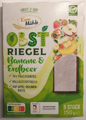 Obstriegel Banane & Erdbeer