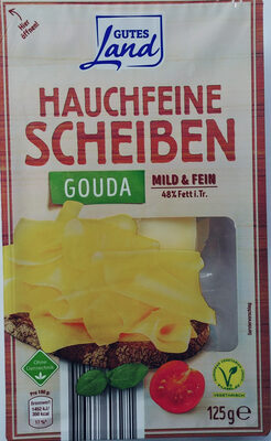 Gouda in Scheiben 48% Fett
