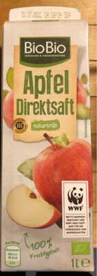 Saft, Apfelsaft, naturtrüb
