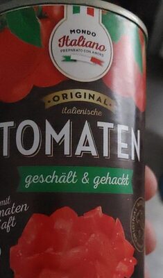 Tomaten geschält & gehackt