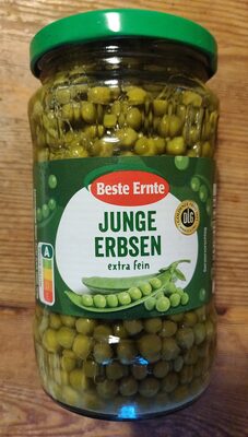 Junge Erbsen