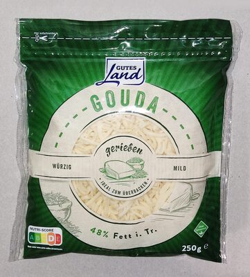 Gouda gerieben