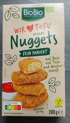 Vegane Nuggets fein paniert