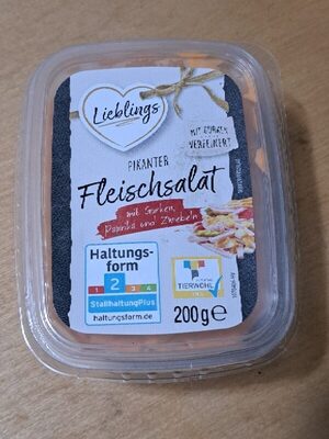 Pikanter Fleischsalat