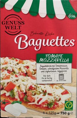 Baguettes Tomate Mozzarella