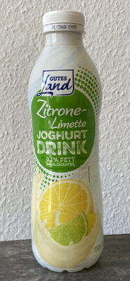 Zitrone-Limette Joghurtdrink