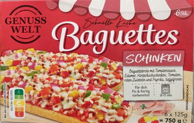 Baguettes Schinken