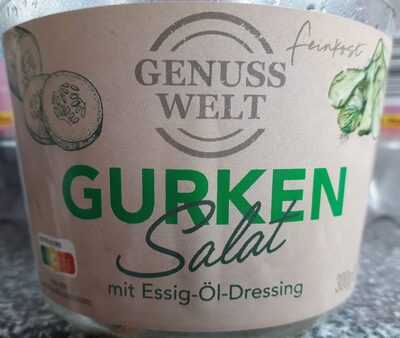 Genusswelt Gurkensalat