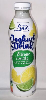 Joghurtdrink - Zitrone-Limette