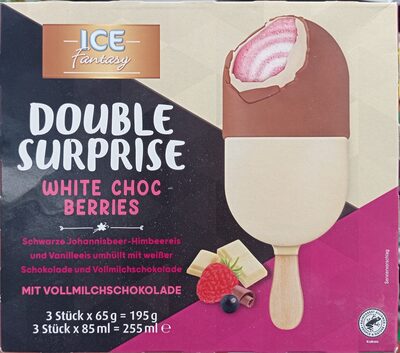 Double Surprise White Choc Berries