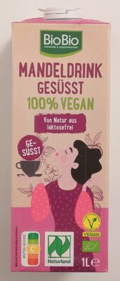Mandeldrink Gesüßt
