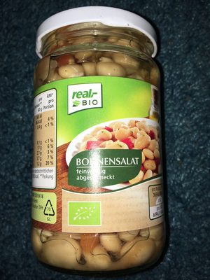 Bohnensalat fein würzig abgeschmeckt