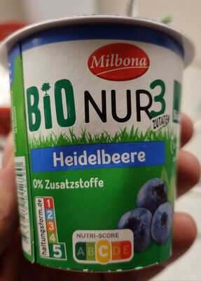 Bio Nur3 Heidelbeere