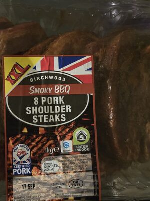 Smoky BBQ Pork Shoulder Steaks