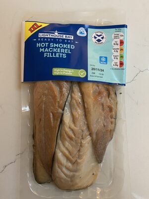 Hot Smoked Mackerel Fillets