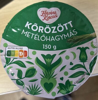 Körözött Metélő hagymás