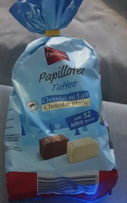 Papillotes Chocolat au Lait - Chocolat Blanc