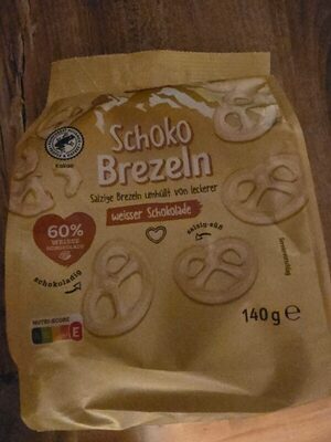 Schoko Brezeln Weiß