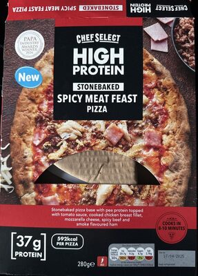 High Protein Spicy Meat Feast Pizza Lidl