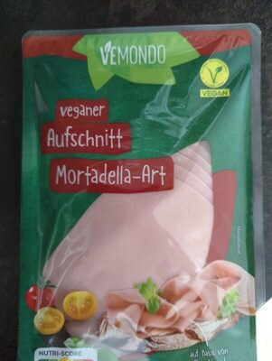 Veganer Aufschnitt Mortadella