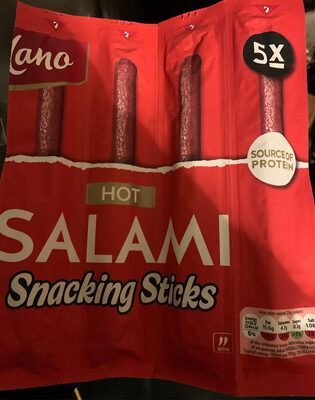 Hot Salami Snacking Sticks