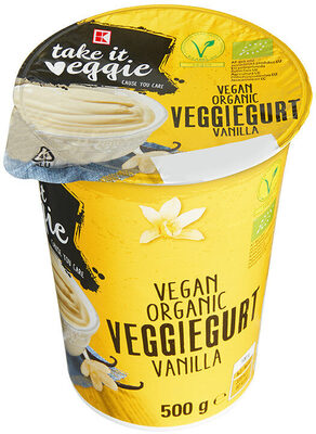 K-take it veggie Organic Soygurt Vanilla 500g