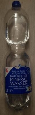 K Classic Natürliches Mineral Wasser Mit Kohlensäure Versetzt