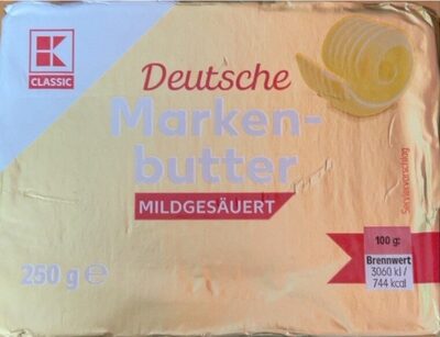 Deutsche Markenbutter mildgesäuert