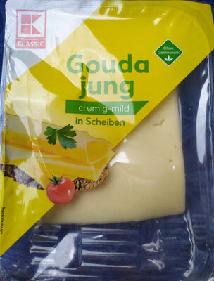 Gouda jung in Scheiben, 48% Fett i. Tr.