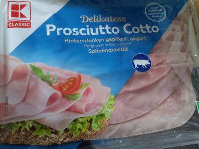 Delikatess Prosciutto Cotto Hinterschinken gepökelt, gegart