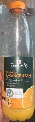 Gekühlter Orangensaft