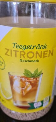 Teegetränk Zitrone