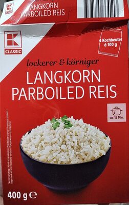 Parboiled Langkornreis