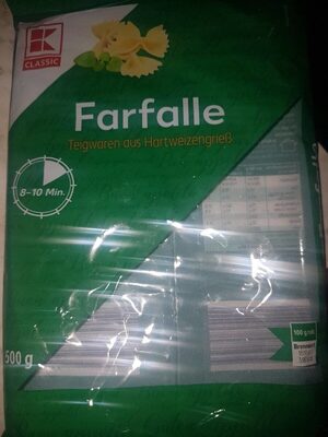 Nudeln Farfalle