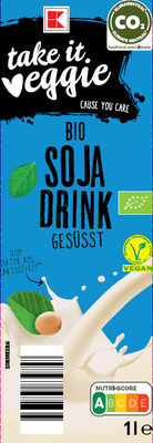 K-take it veggie Bio Sojadrink gesüßt