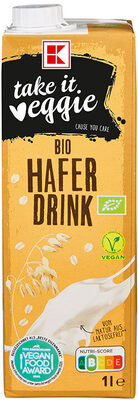 K-take it veggie Bio Haferdrink