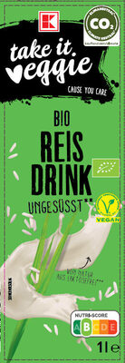 K-take it veggie Bio Reisdrink