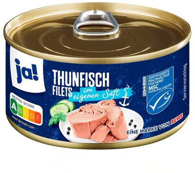Tunfisch Filets im eigener Saft