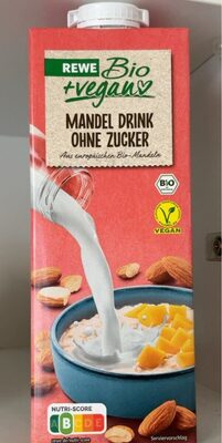 Mandel drink ohne Zucker