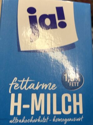 fettarme H-Milch 1,5 %