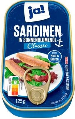 Sardinen in Sonnenblumenöl