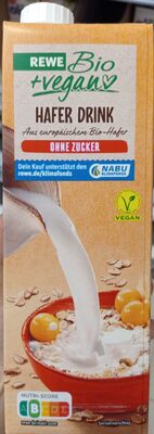Hafer Drink ohne Zucker