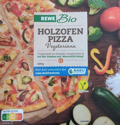 Rewe Bio Holzofen Pizza Vegetariana