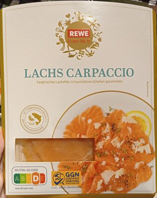 Lachs carpaccio