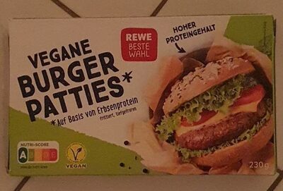 Vegane Burger Patties