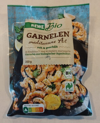 Fisch Garnelen mediterrane Art