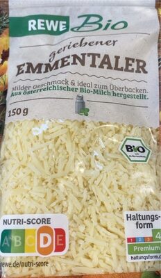 Bio Geriebener Emmentaler