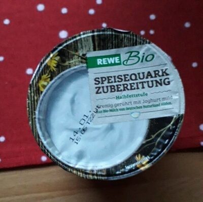 Speisequarkzubereitung Halbfettstufe