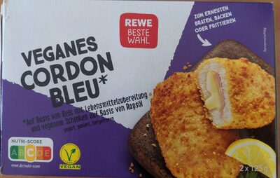 Veganes Cordon Bleu
